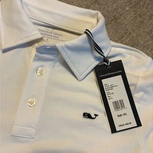 Vineyard Vines Classic White Polo Shirt